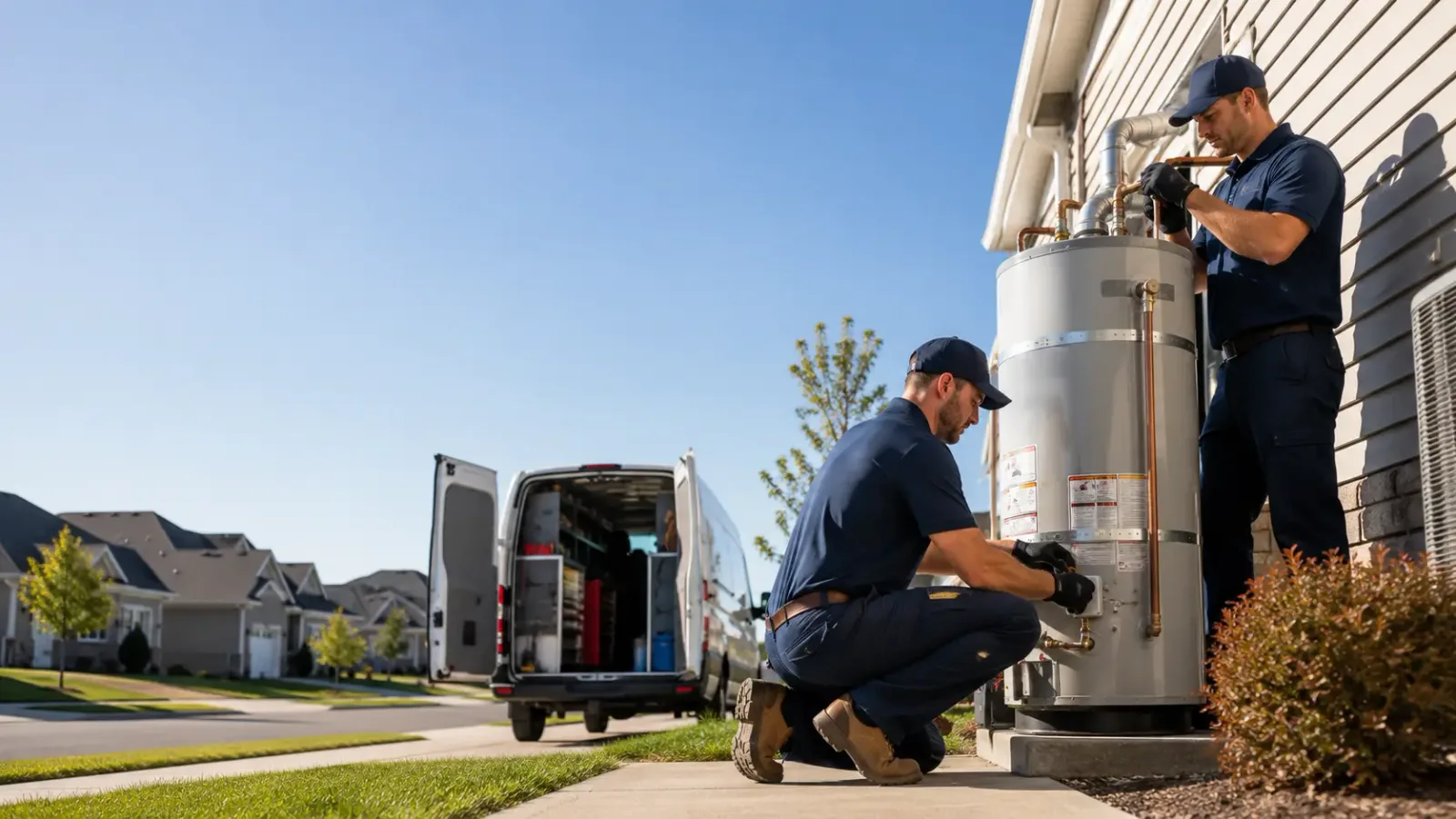 Water Heater Installation in Sailor Springs, IL